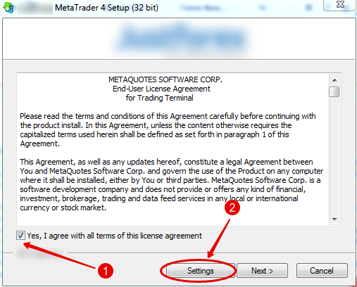 Install second terminal MT4