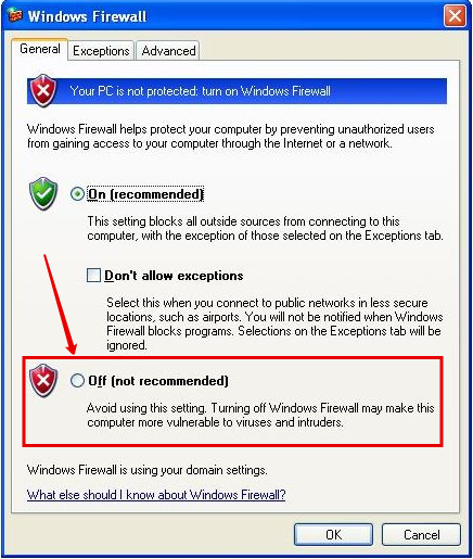metrader 4 terminal problems while installing mt4 disable firewall