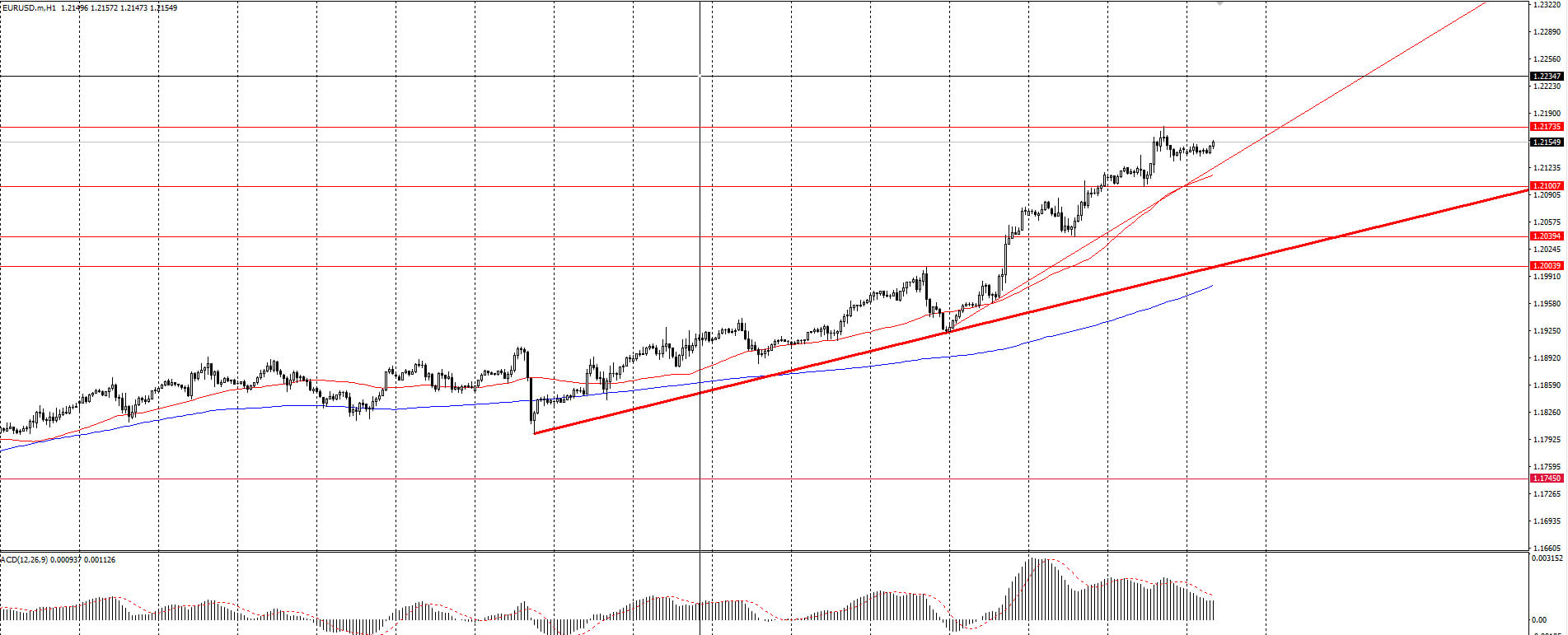  The EUR/USD currency pair 