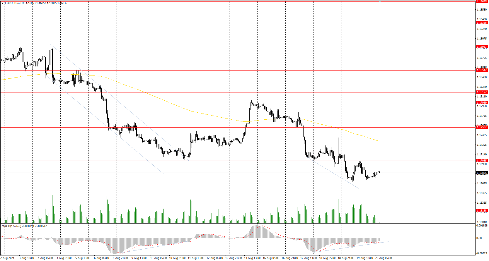  The EUR/USD currency pair 