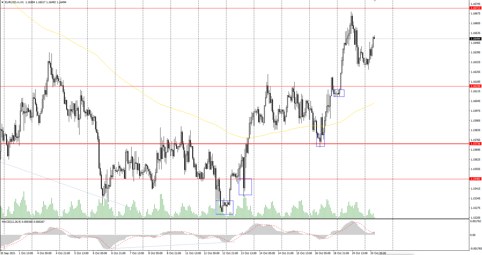  The EUR/USD currency pair 