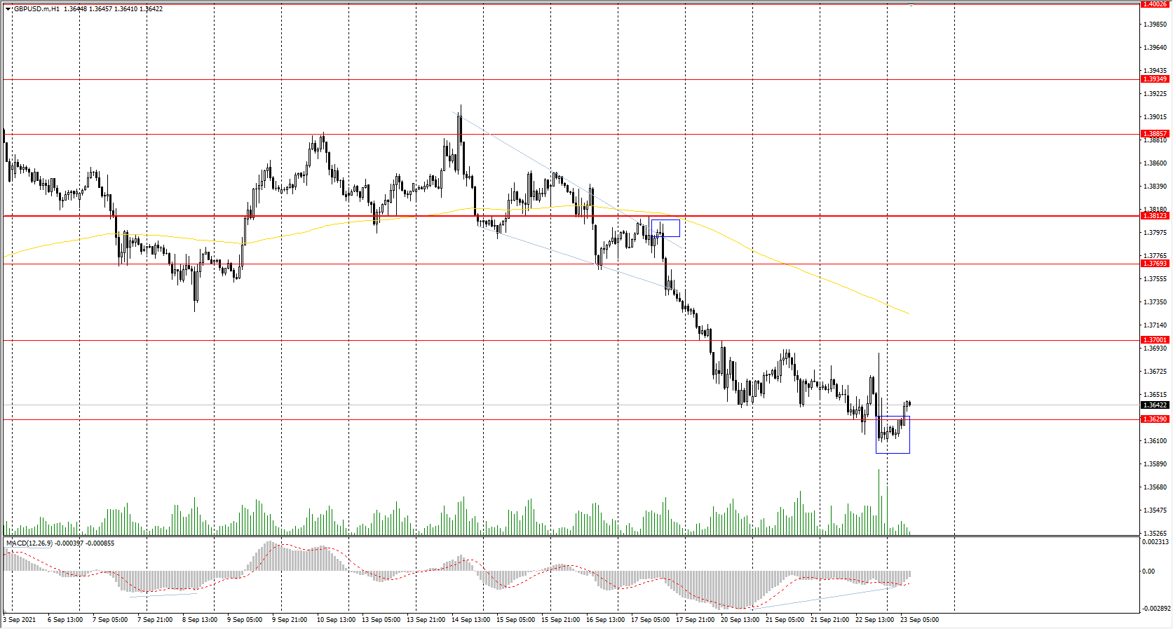 The GBP/USD currency pair 