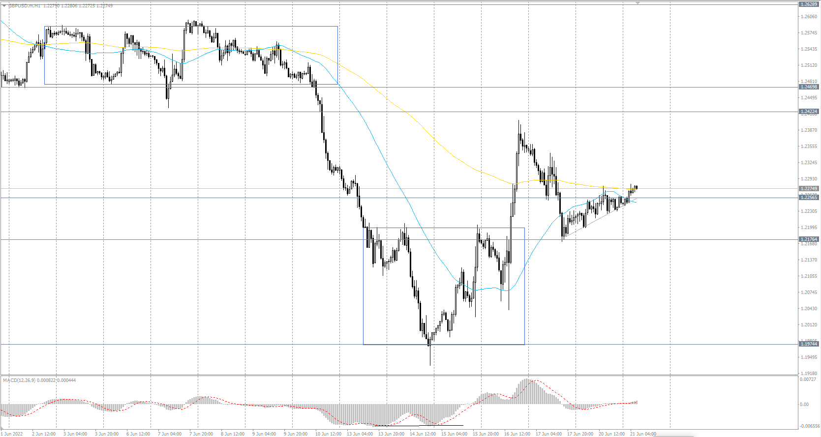  The GBP/USD currency pair 