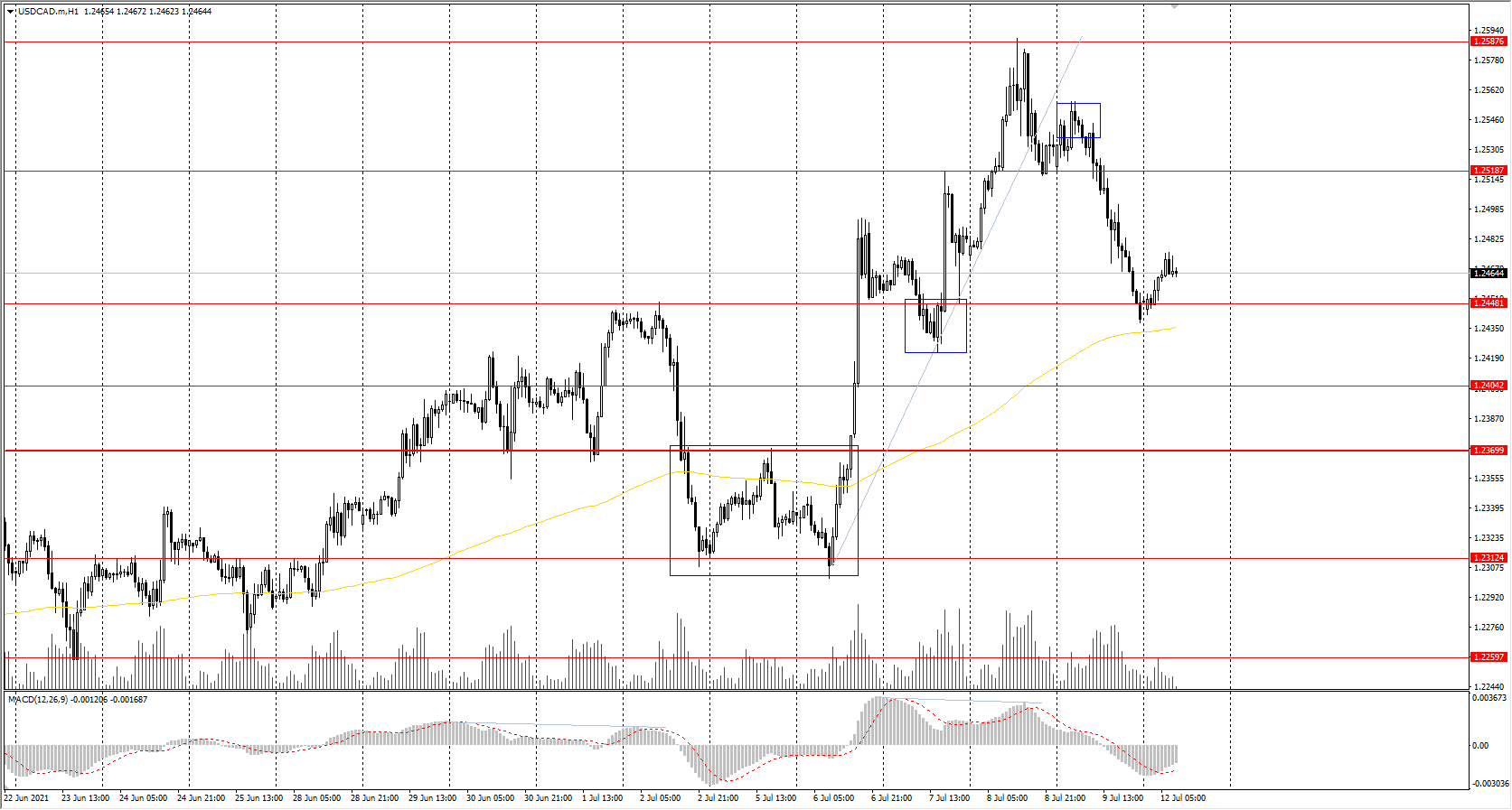 The USD/CAD currency pair