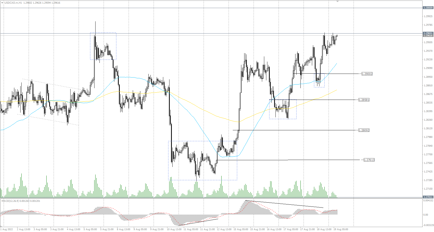 The USD/CAD currency pair