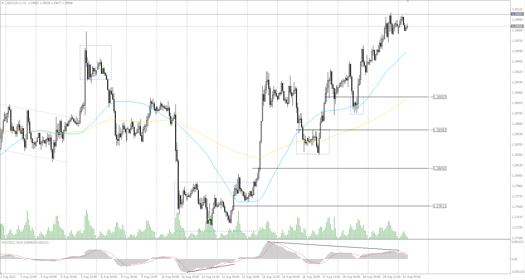 The USD/CAD currency pair