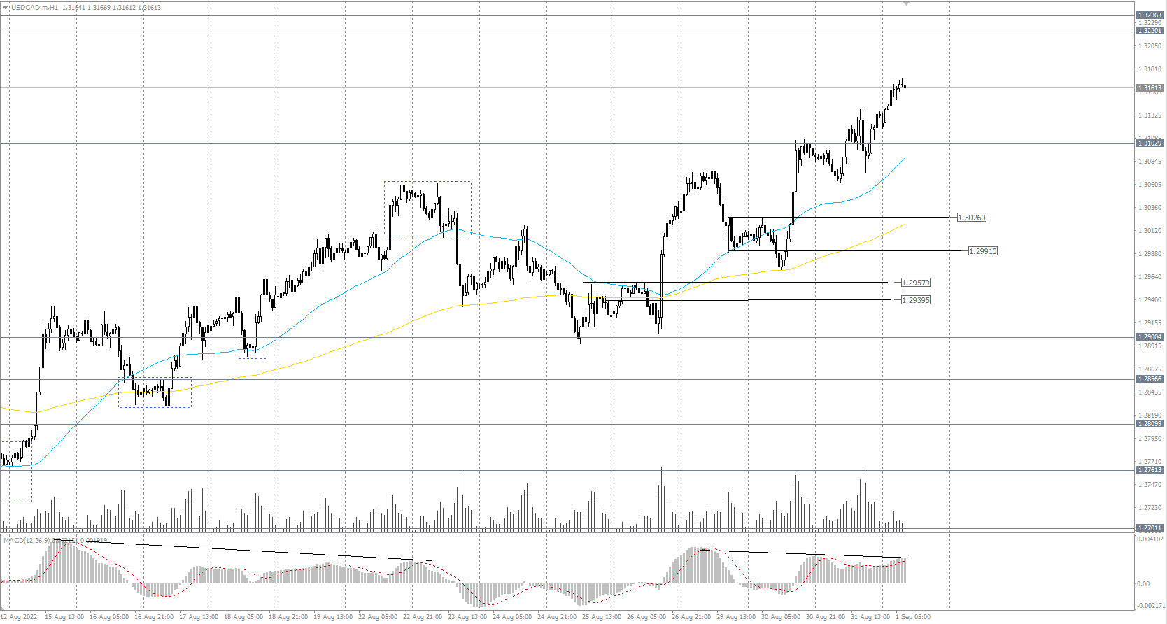 The USD/CAD currency pair