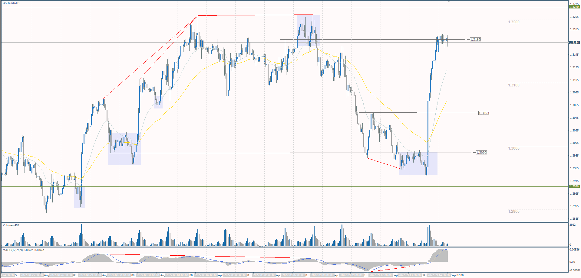 The USD/CAD currency pair