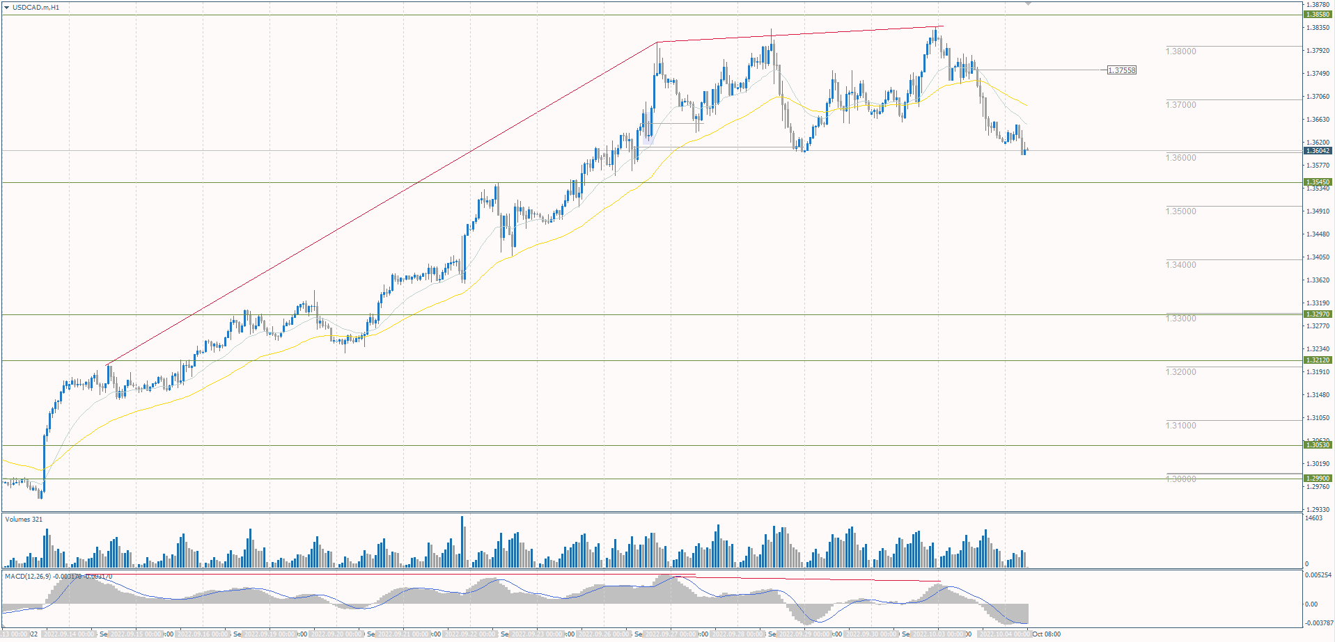 The USD/CAD currency pair