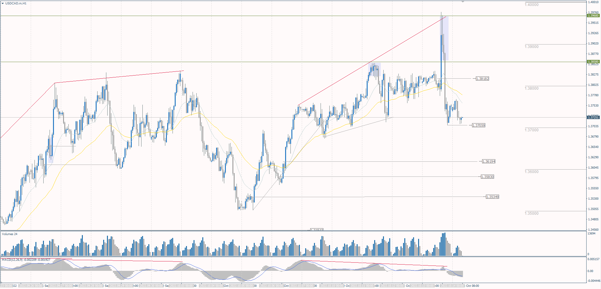 The USD/CAD currency pair