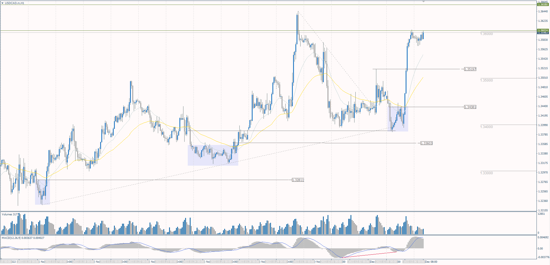 The USD/CAD currency pair