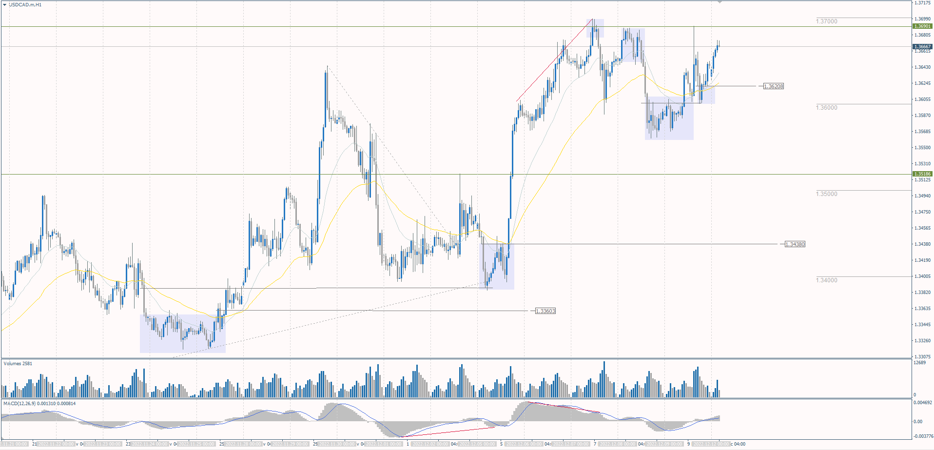 The USD/CAD currency pair