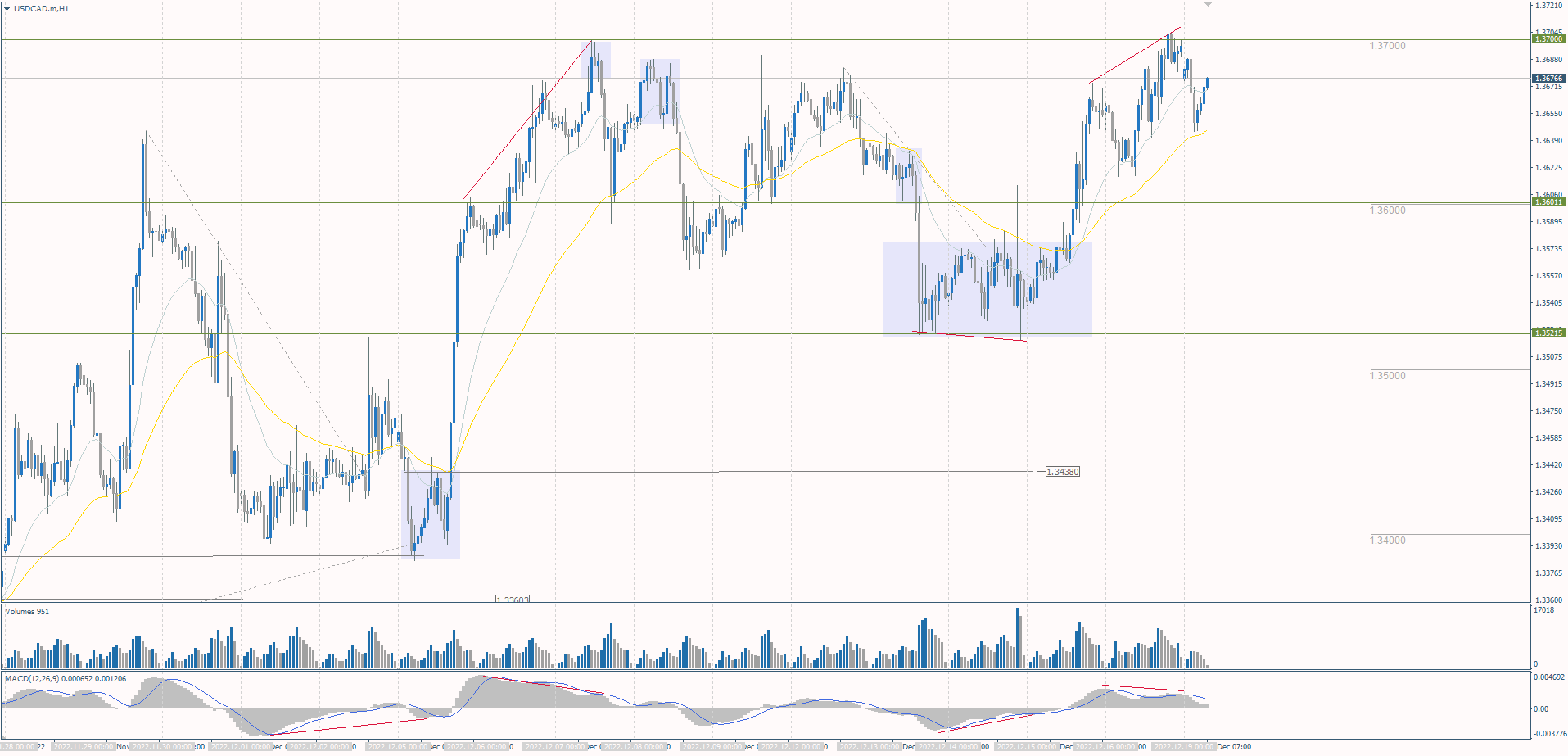 The USD/CAD currency pair