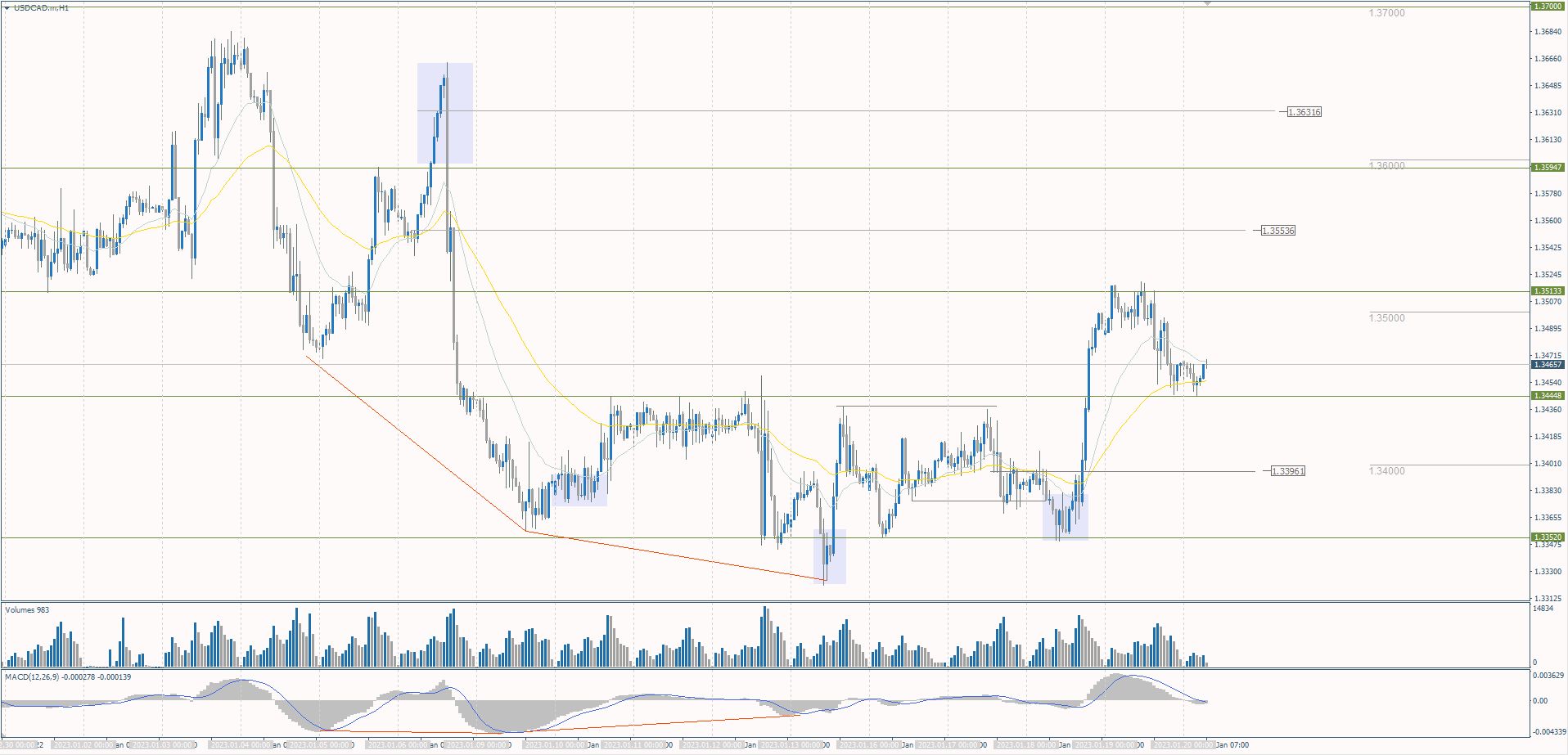 The USD/CAD currency pair
