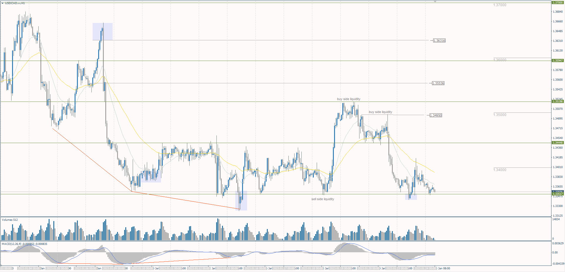 The USD/CAD currency pair