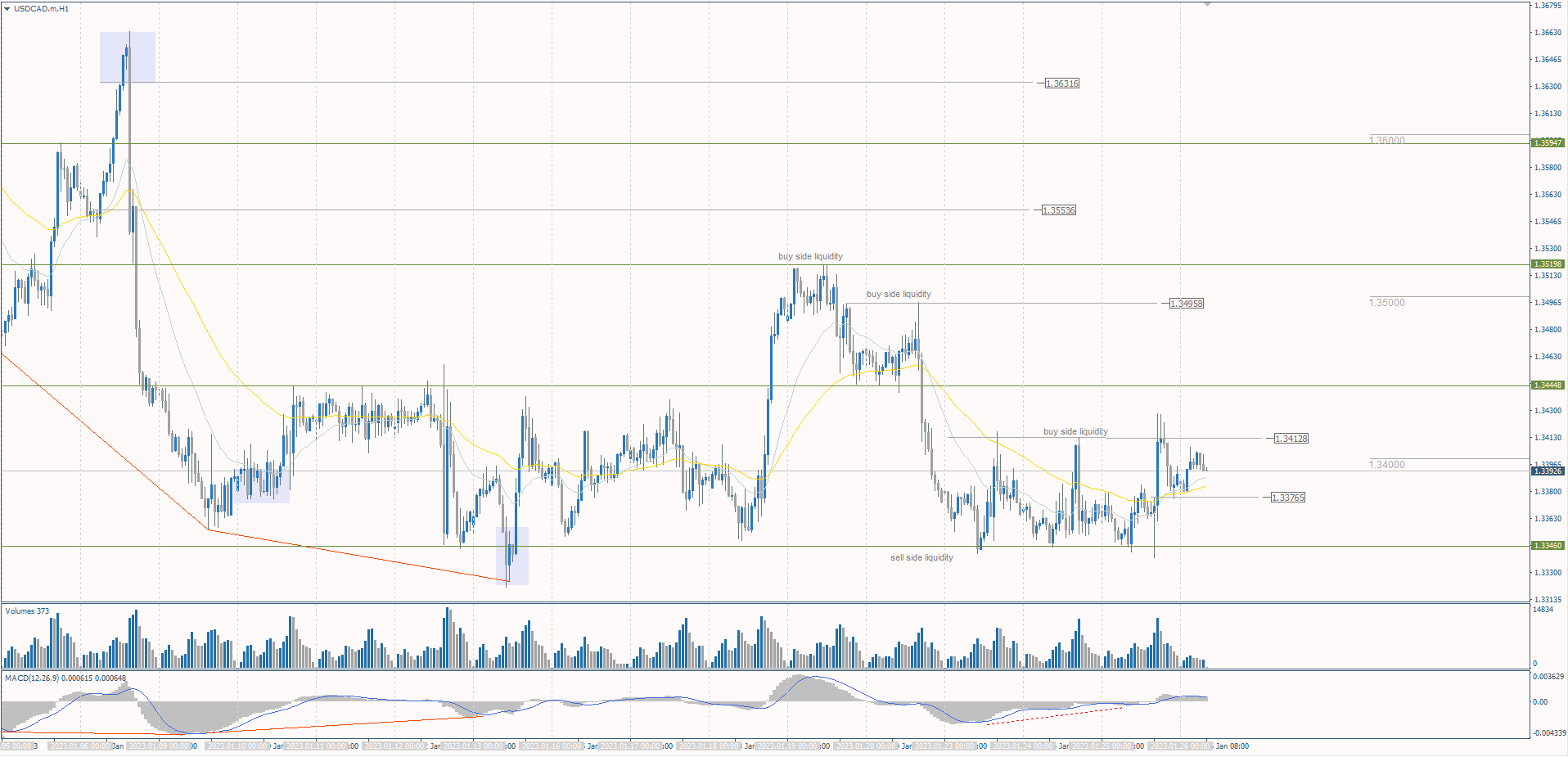 The USD/CAD currency pair
