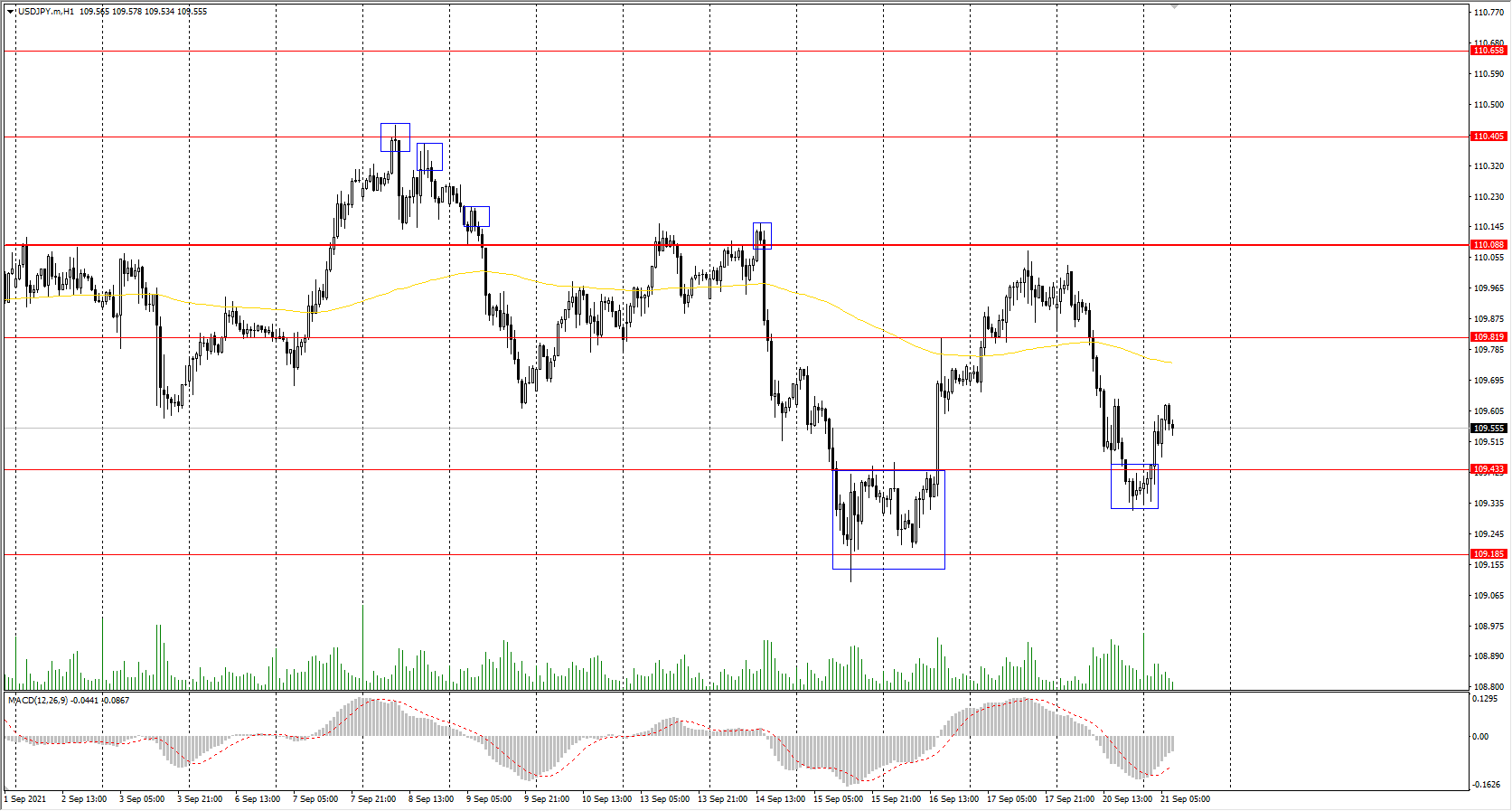  The USD/JPY currency pair 