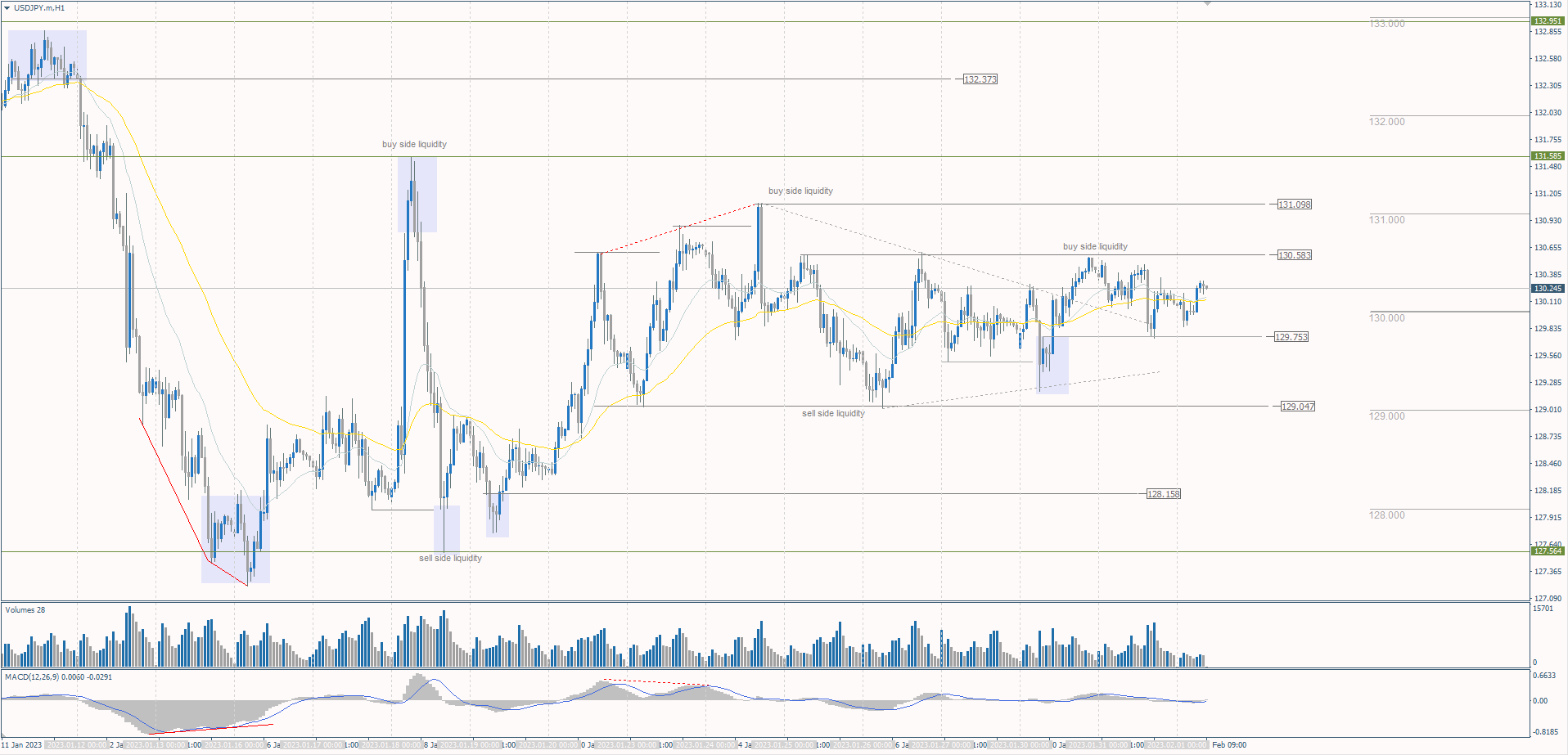 The USD/JPY currency pair