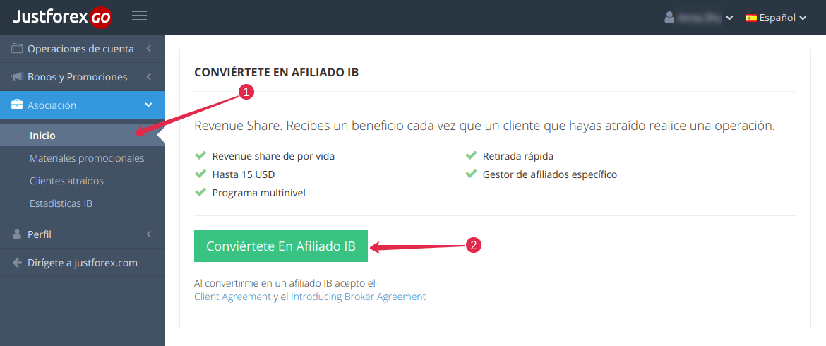 Open Partner Account