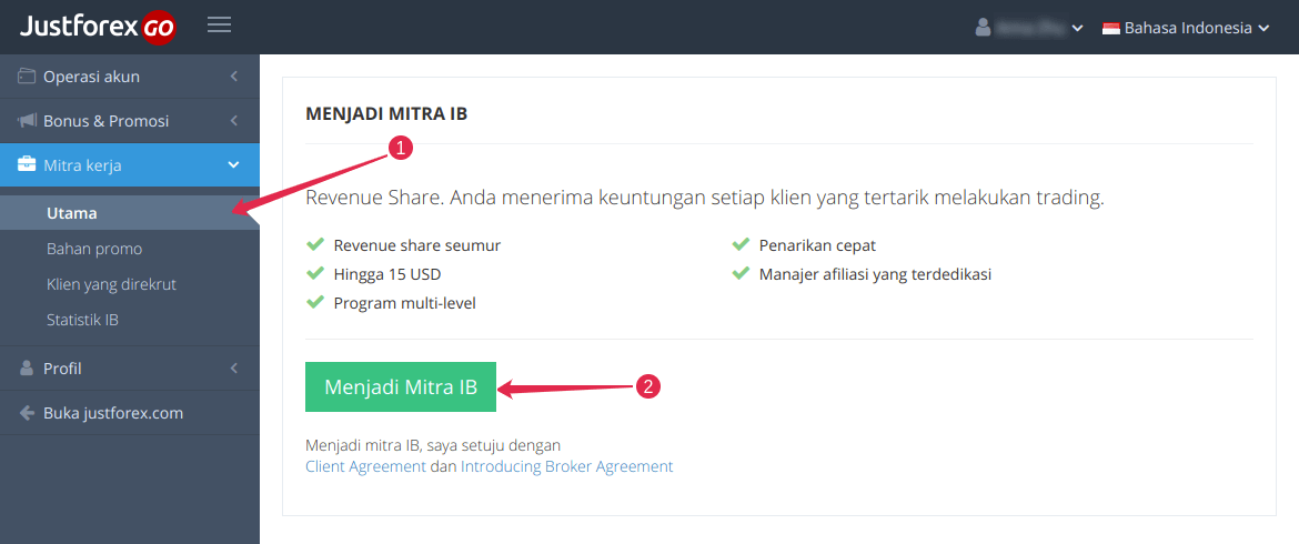 Open Partner Account