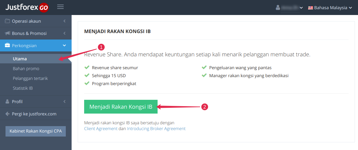 Open Partner Account